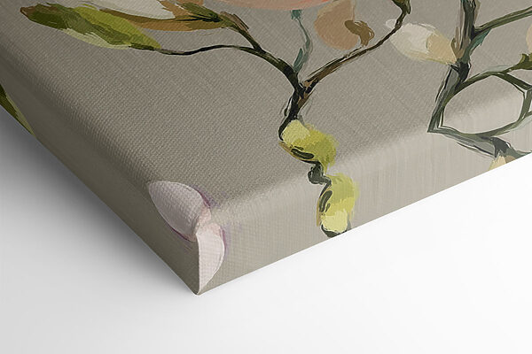 Delicate blooms embracing soft hues