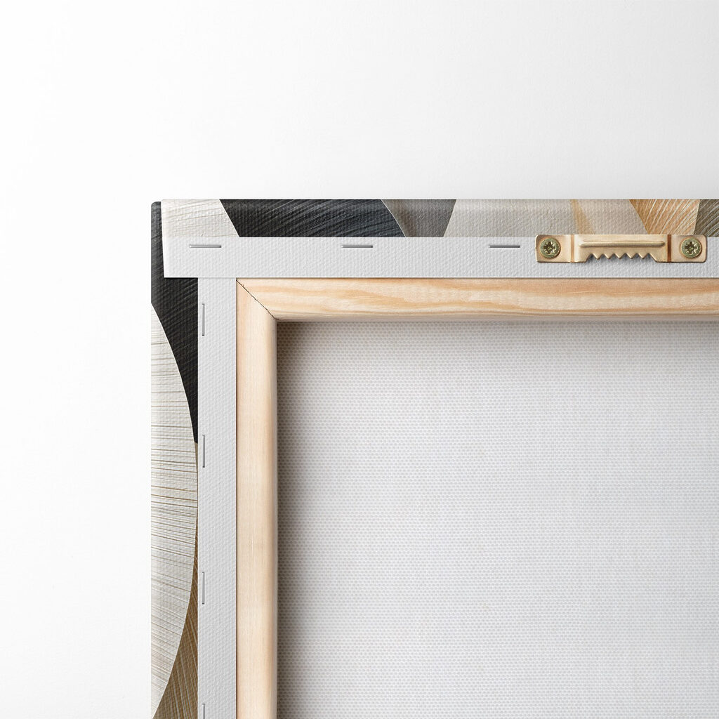 Sleek curves in soft color palette