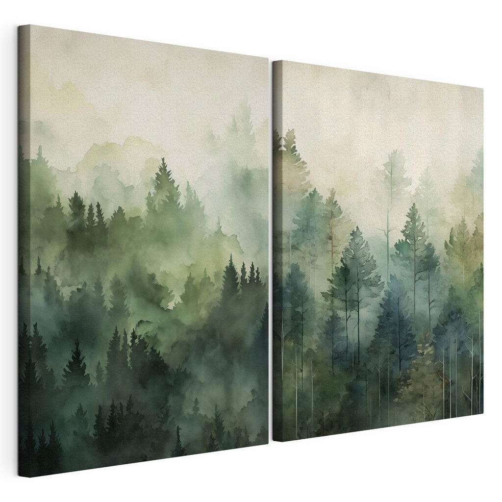 Comparison of a forest