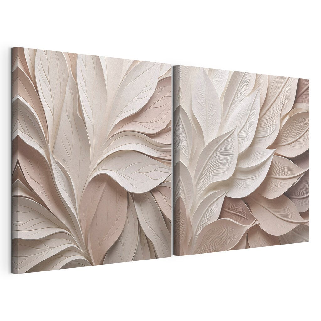 Delicate layers of soft hues