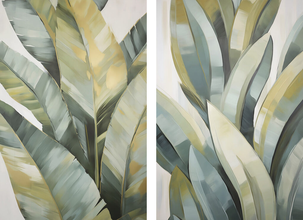 Painting of leaves