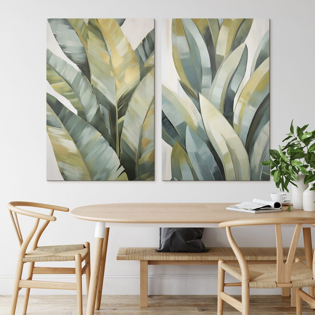Painting of leaves