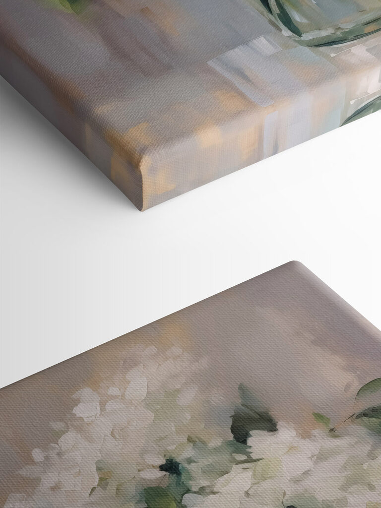 Maľba kytice bielych kvetov v sklenenej nádobe s43439pmlfn 768x1024 - Maľba kytice bielych kvetov v sklenenej nádobe - tegory