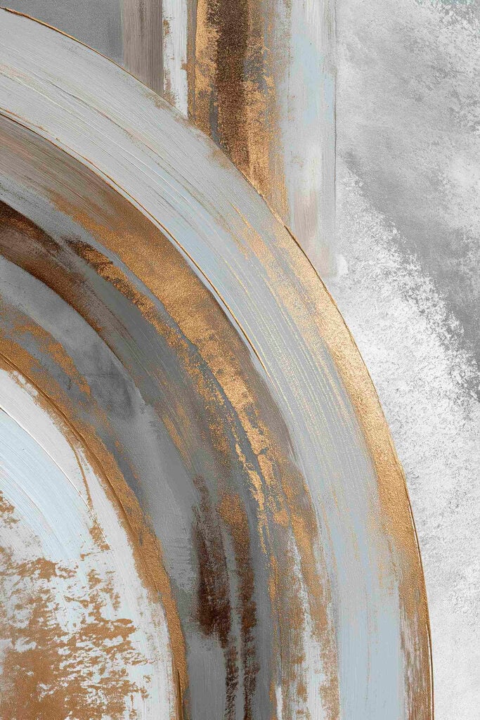 Flowing lines in muted color palette