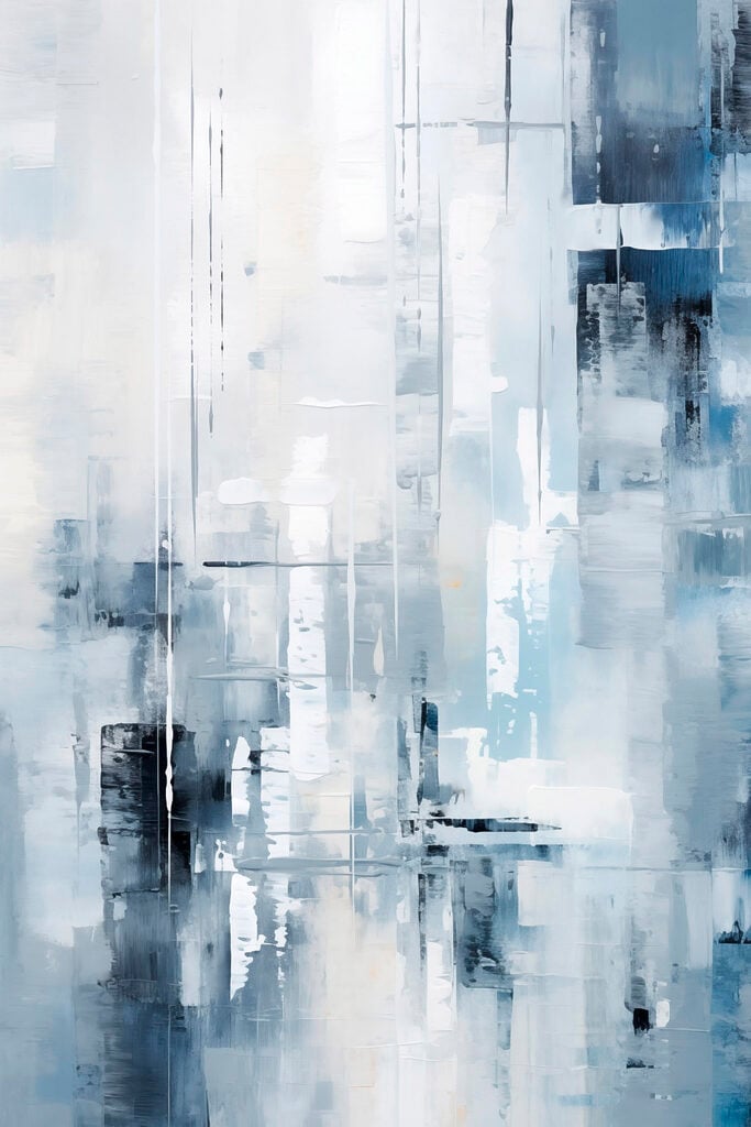 Painting of a city Painting of a city