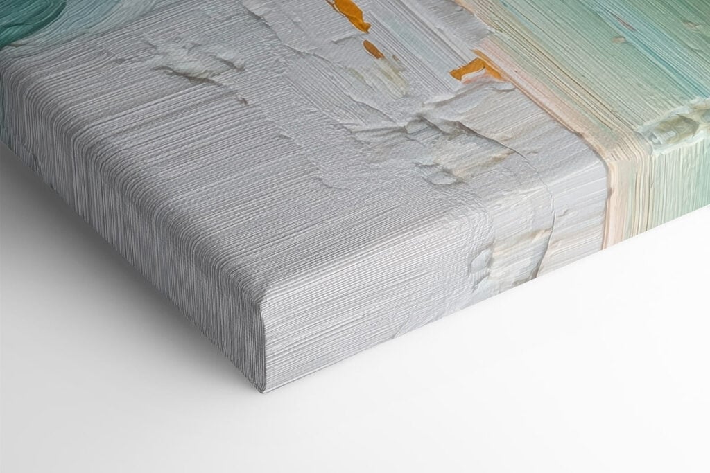 Vibrant palette of abstract colors