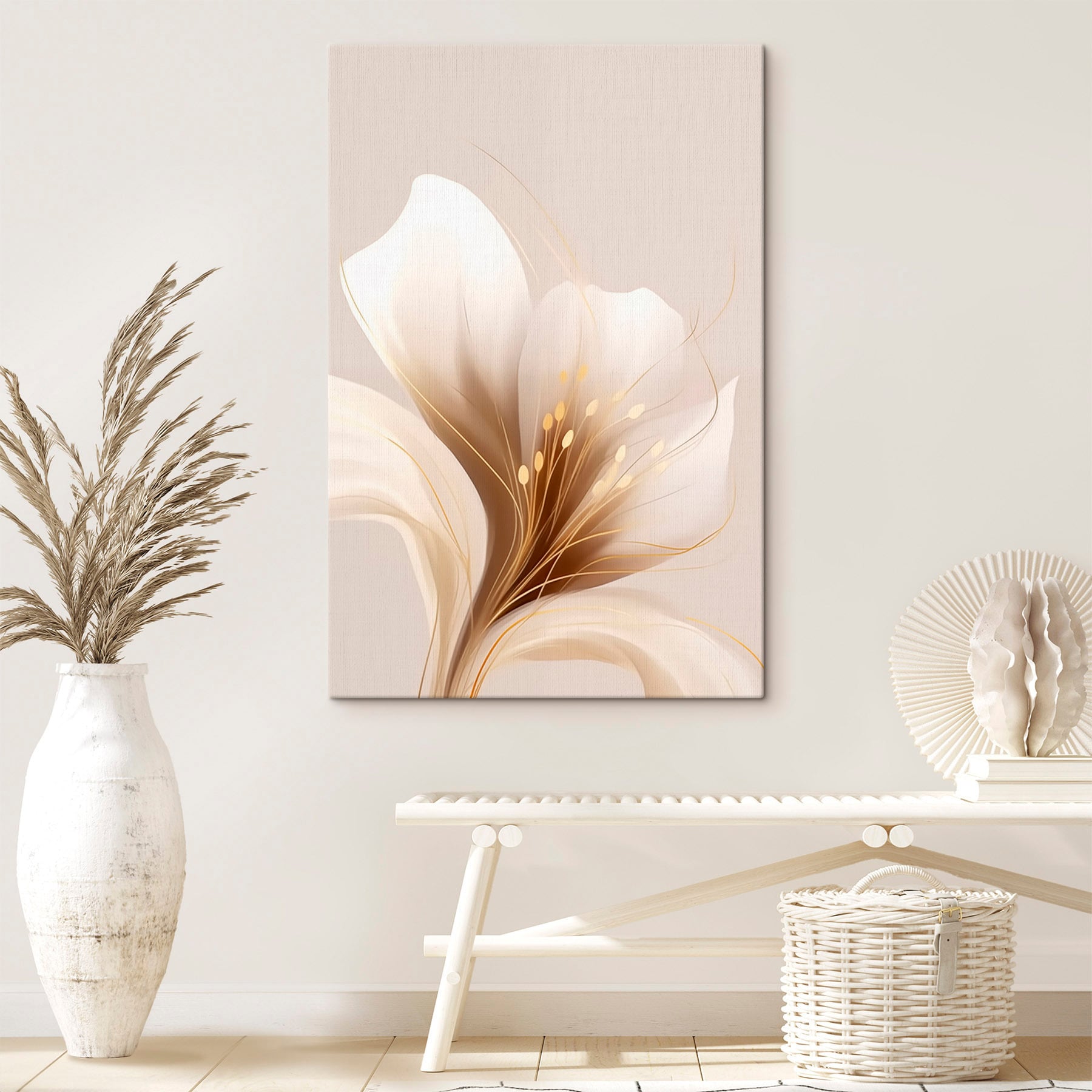 Delicate bloom in soft hues