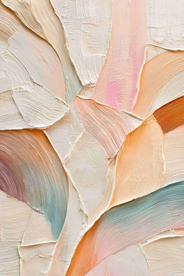 Soft hues blend into artistic flow