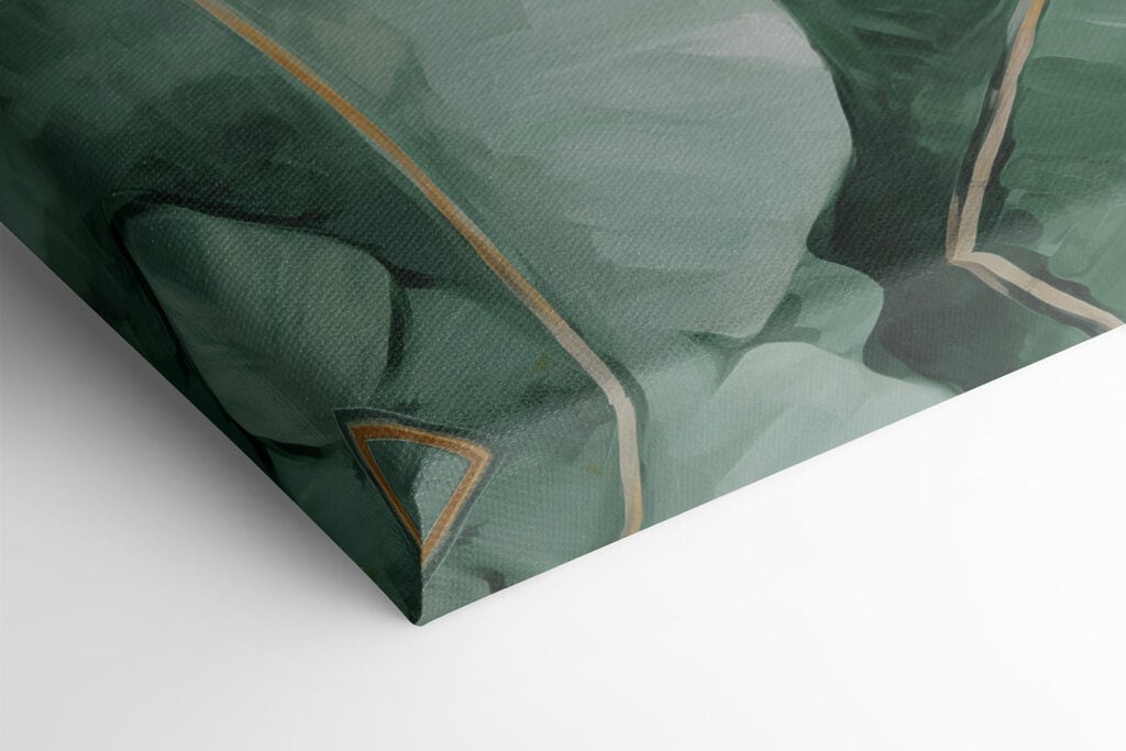 Fresh green leaves against soft background