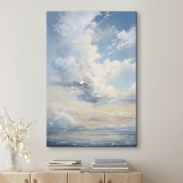Blue sky with clouds