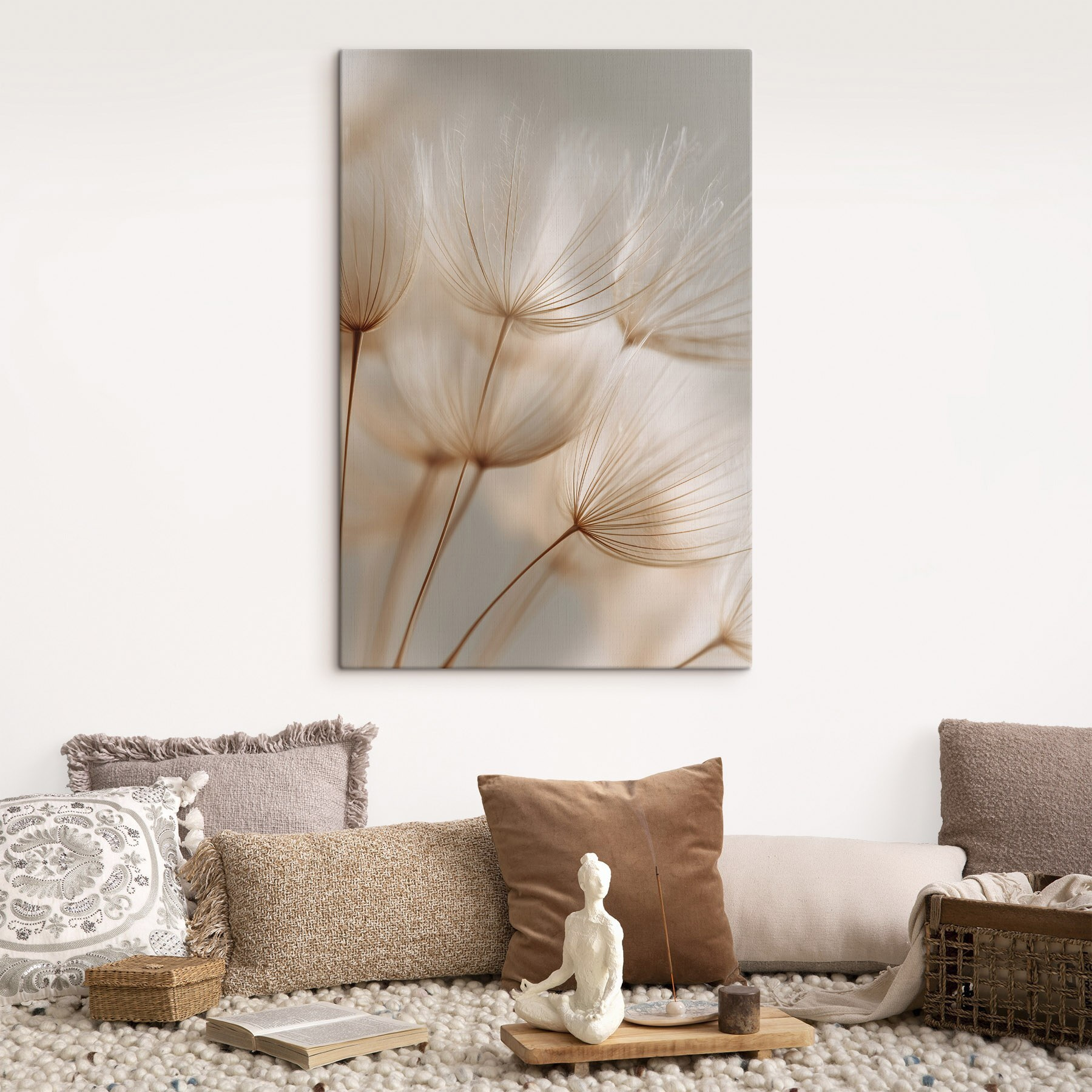 Delicate strands in soft focus