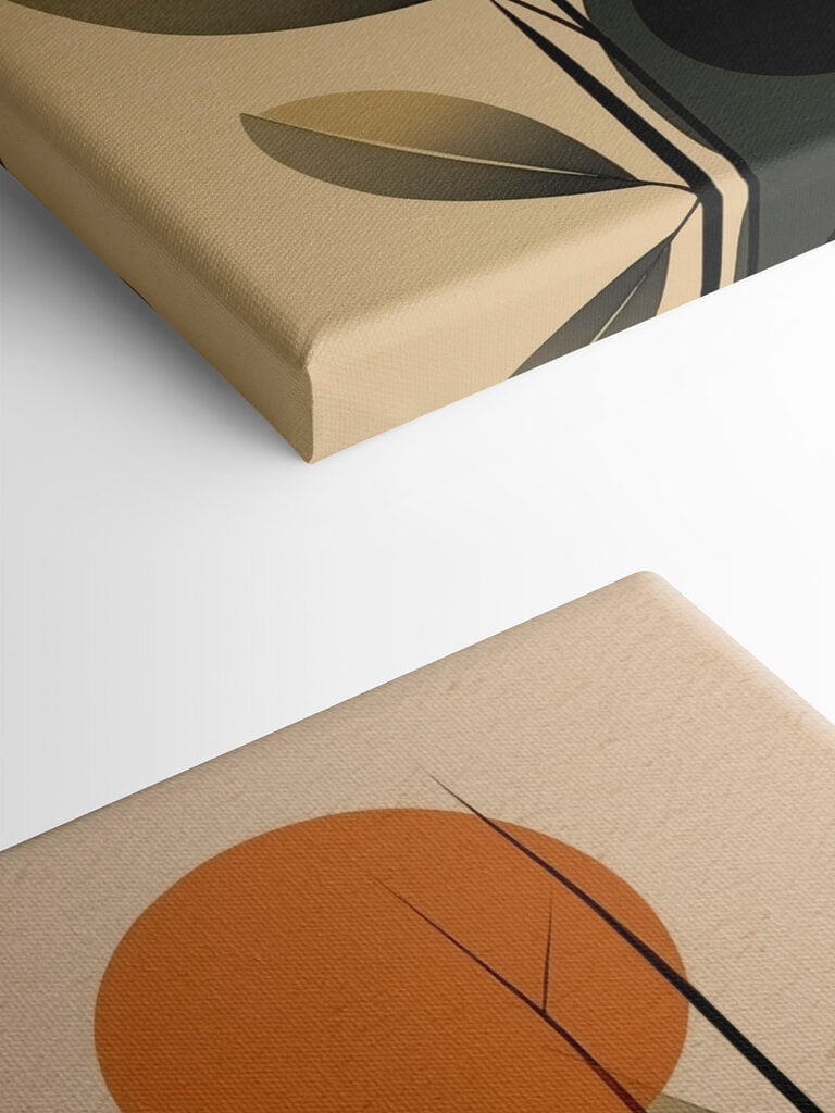 Nature-inspired minimalistic art design