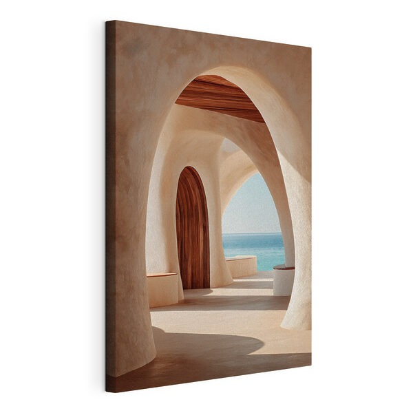 Building with a view of the ocean