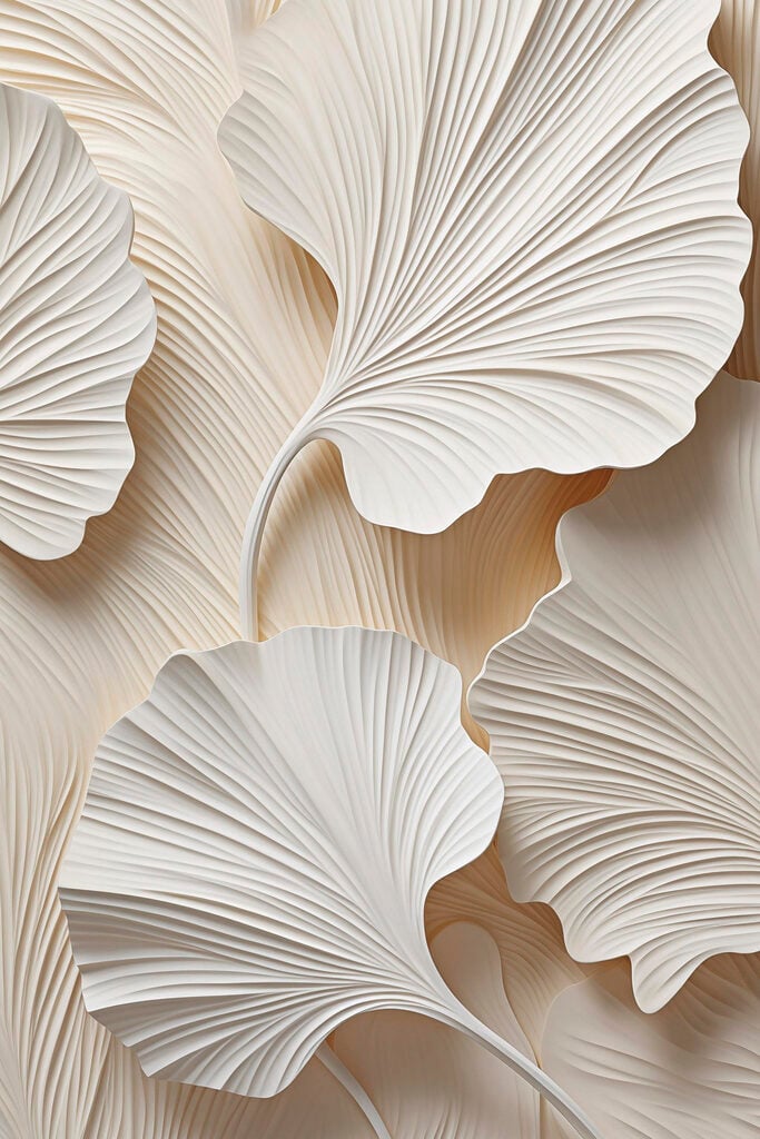 Nature-inspired textured leaf design